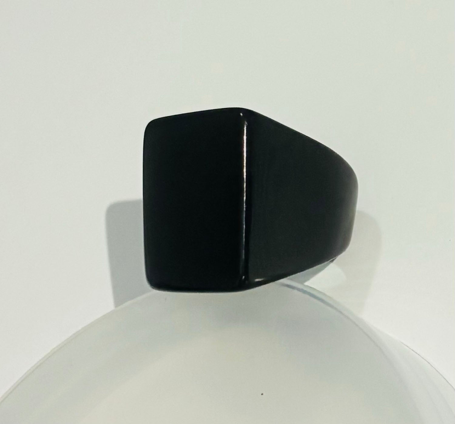 Black Tagua Statement Ring Amazonias