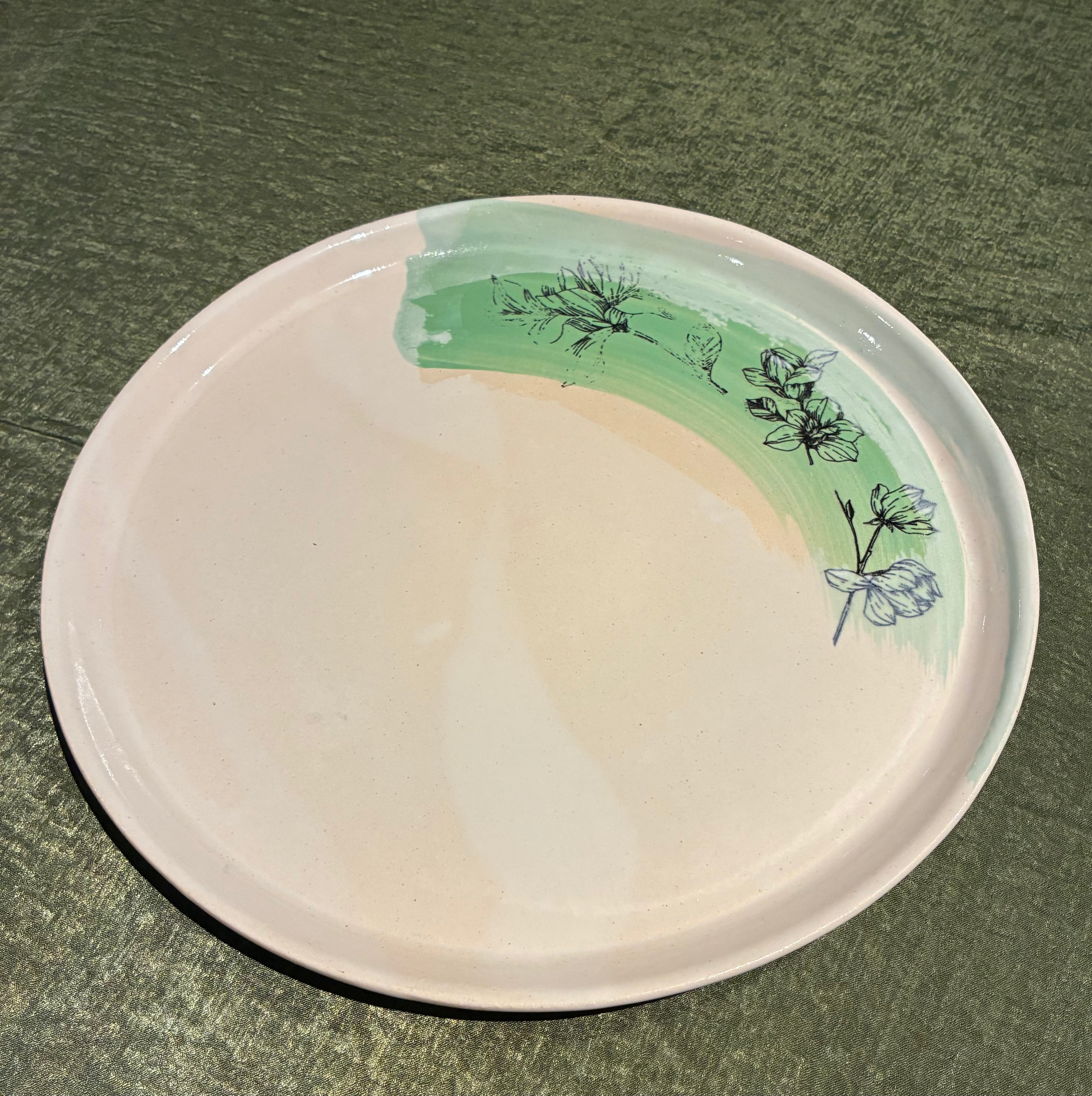 LARGE DINNER PLATE  #1