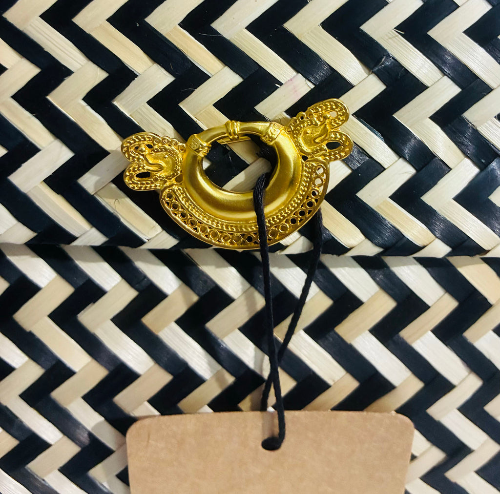 Tetera Straw Clutch