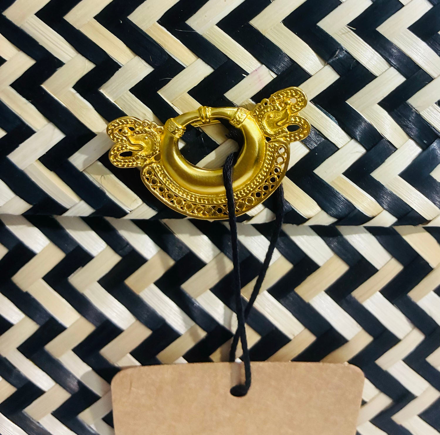 Tetera Straw Clutch